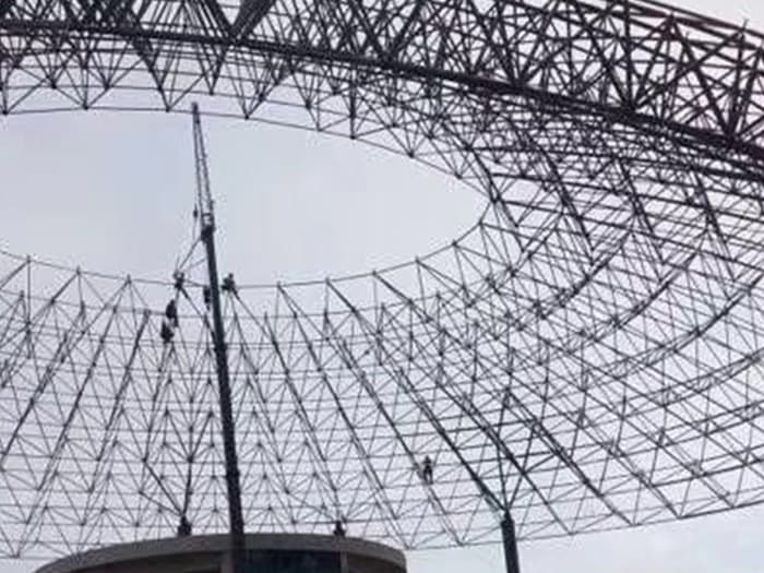 五指山篮球馆球形网架厂家价格